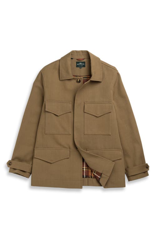 Shop Rodd & Gunn Church Street Cotton Jacket In Tan