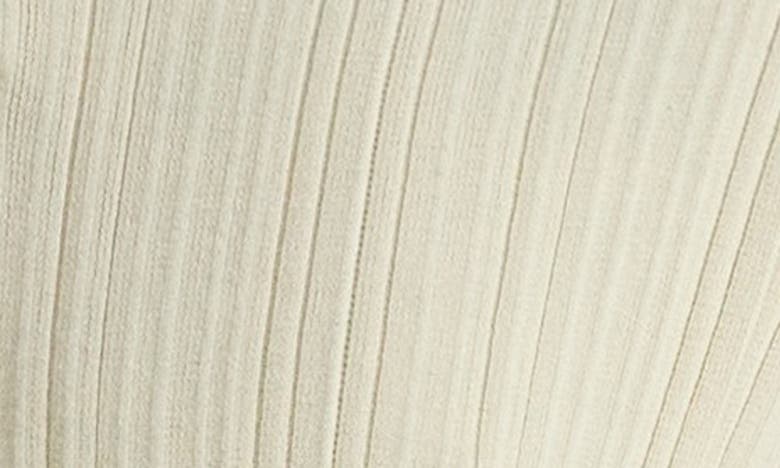 Theory Damian Variegated Rib Cotton Blend Polo Sweater In Sand