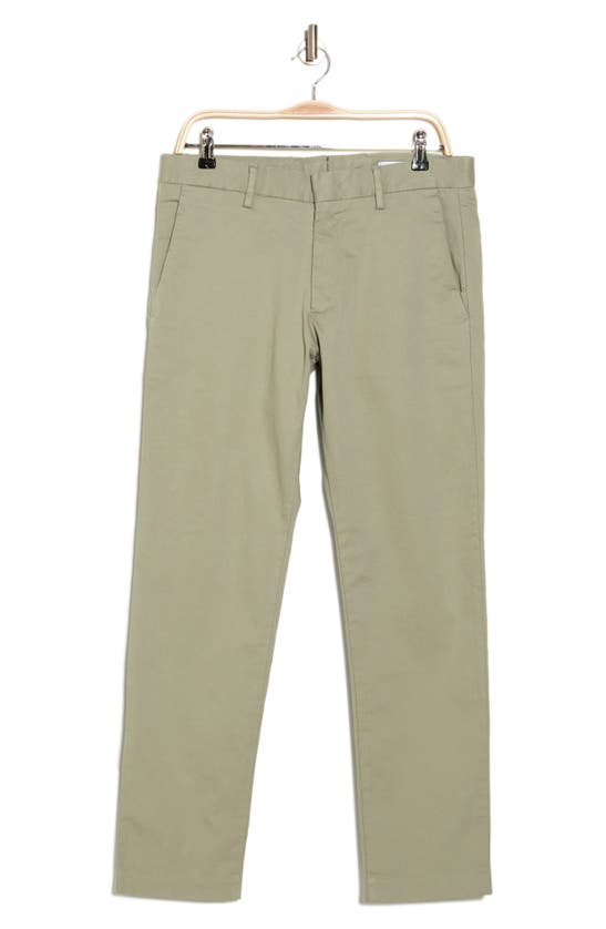 Nn07 Theo 1420 Stretch Organic Cotton Pants In Oil Green