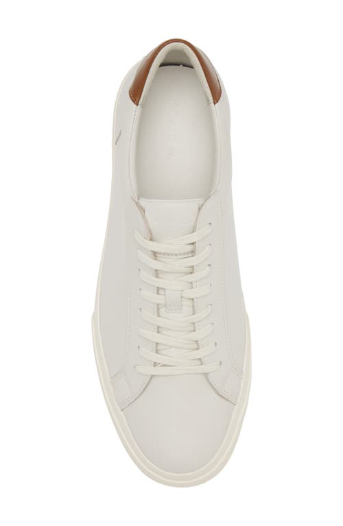 Shop Vince Flash Low Top Sneaker In Chalk White