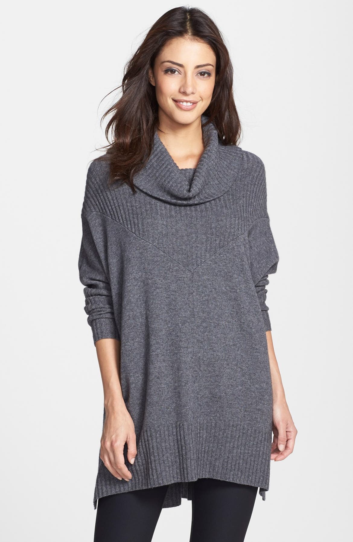 Donna Karan Wool Blend Sweater Tunic | Nordstrom