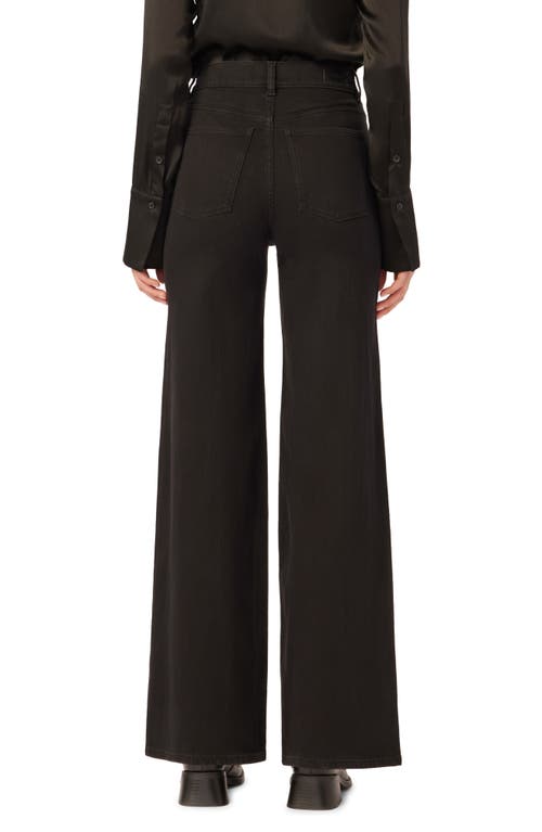 Dl1961 Hepburn Wide-leg Vintage Ankle Jeans In Black