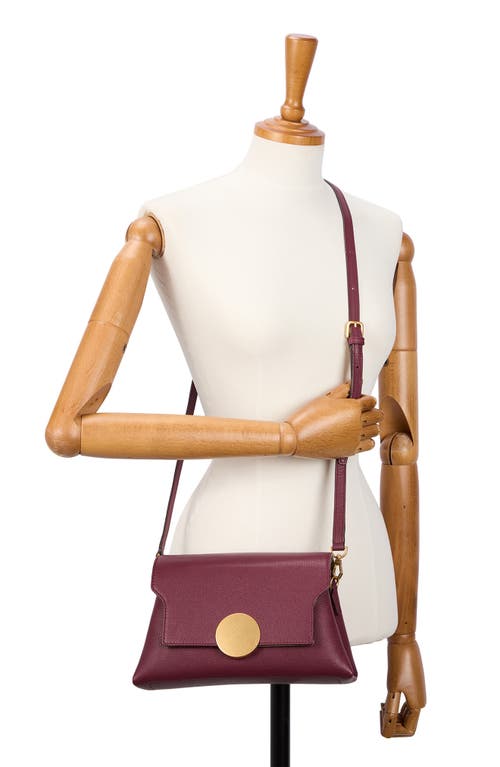 Shop Oryany Lottie Flap Crossbody Bag In Maroon