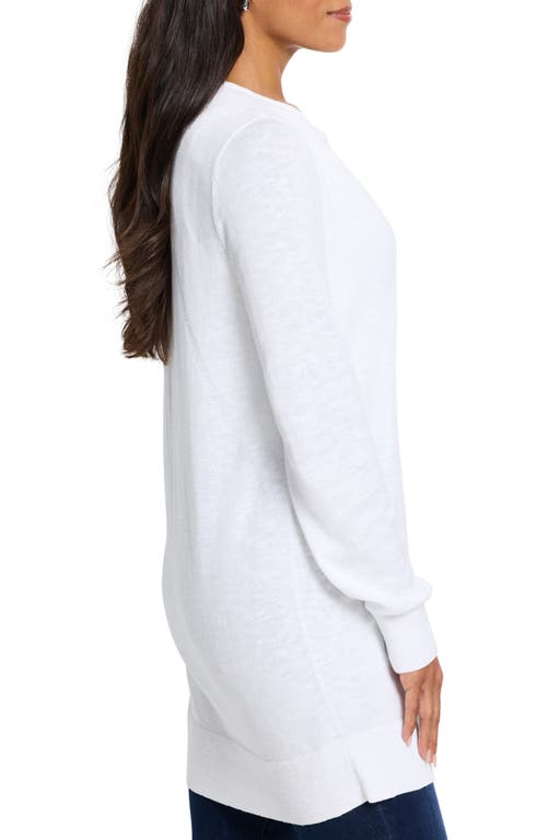 Shop Nic + Zoe Nic+zoe Perk Up Cardigan In Paper White