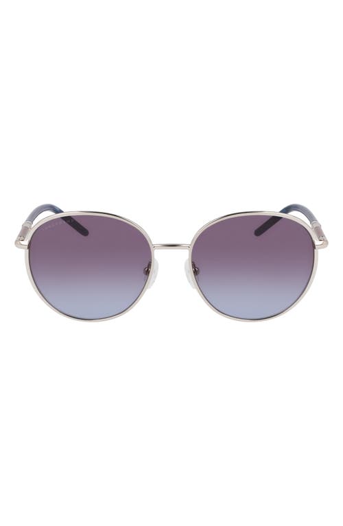 Longchamp 53mm Gradient Round Sunglasses in Gold at Nordstrom