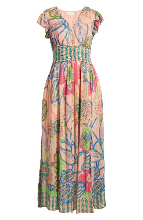 CIEBON CIEBON JENNSEN FLORAL MAXI DRESS 