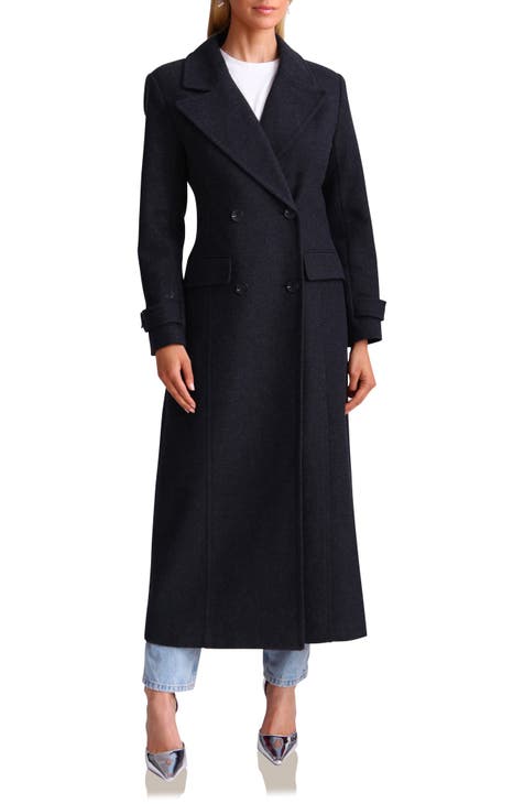 Double Breasted Longline Coat