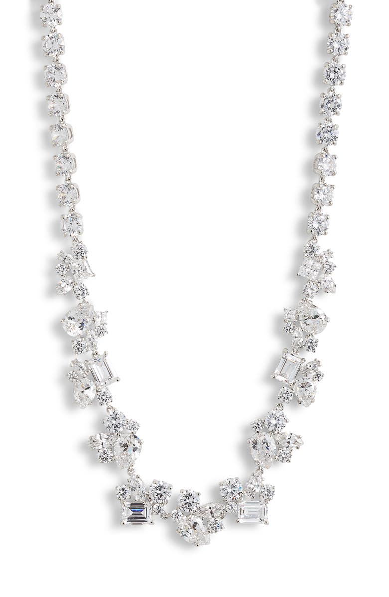 Nordstrom cubic zirconia necklace Clearance