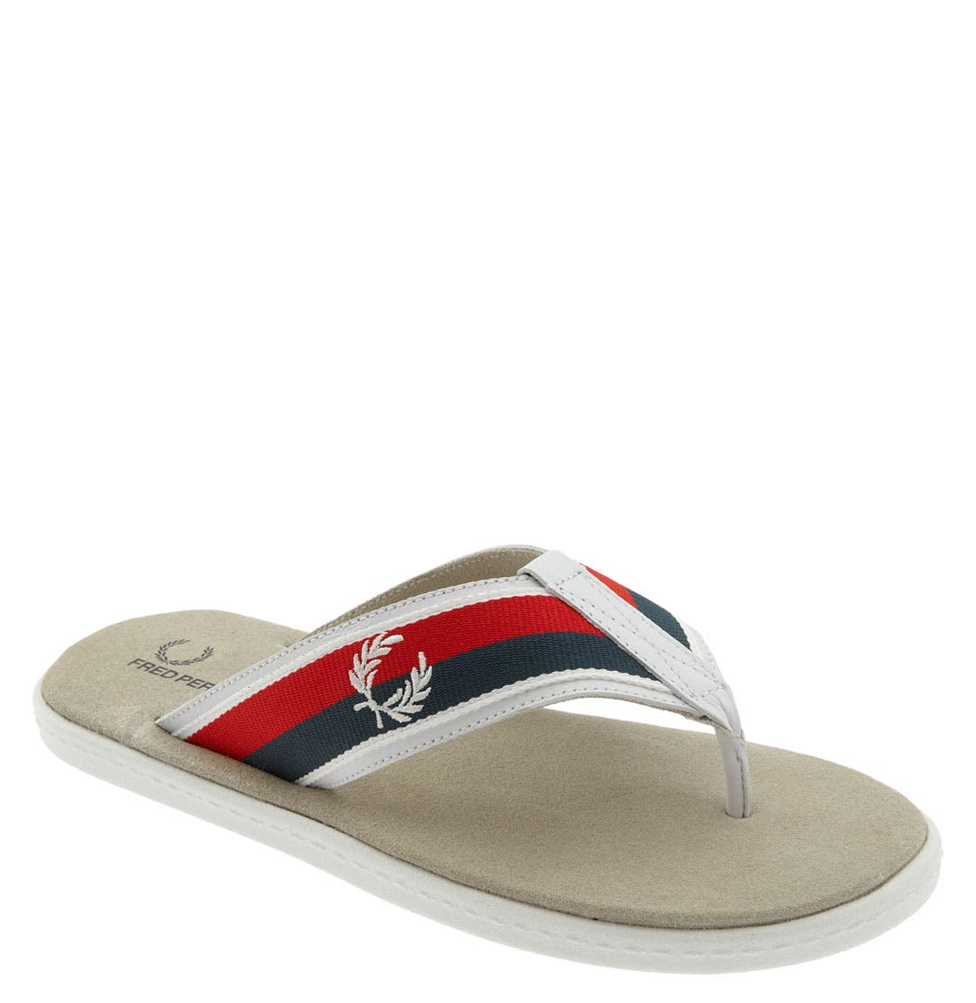 fred perry flip flops