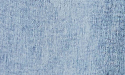 Wash Lab Denim Asymmetric Waist Flare Jeans In Mist Blue