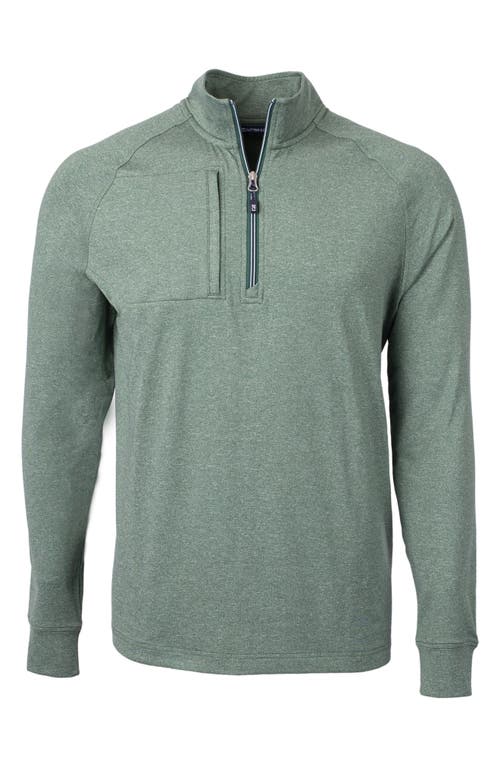 Cutter & Buck Quarter Zip Pullover Heather at Nordstrom