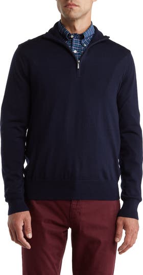 Brooks brothers half zip best sale