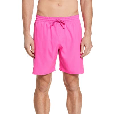 Nike Solid Vital Volley Shorts, R - Pink