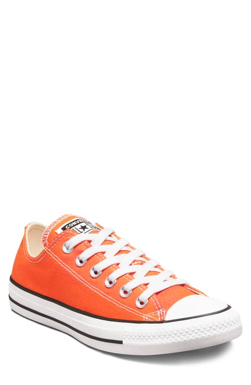 Converse Chuck Taylor® All Star® Ox Low Top Sneaker in Orange/White/Black