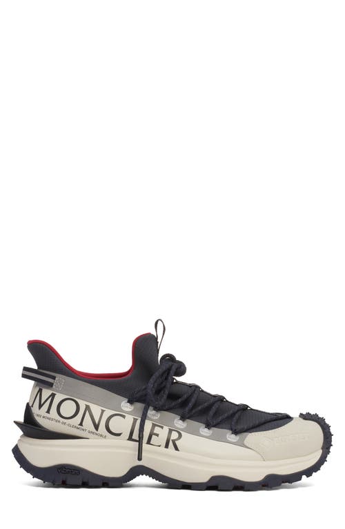 Shop Moncler Trailgrip Lite 2 Low Top Sneaker In Blue/white