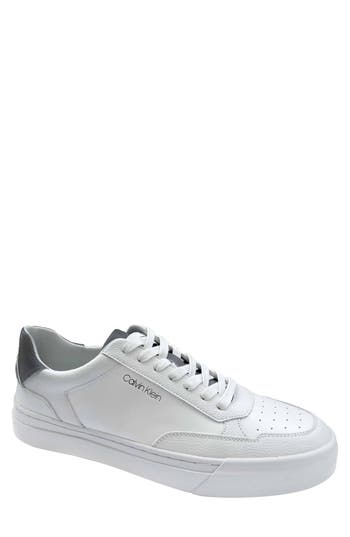 Calvin Klein Stenzo Sneaker In White/grey