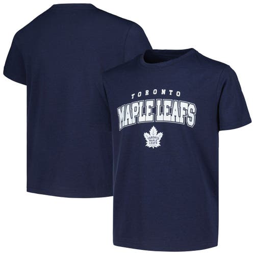 Youth Levelwear Navy Toronto Maple Leafs Little Richmond Core T-Shirt