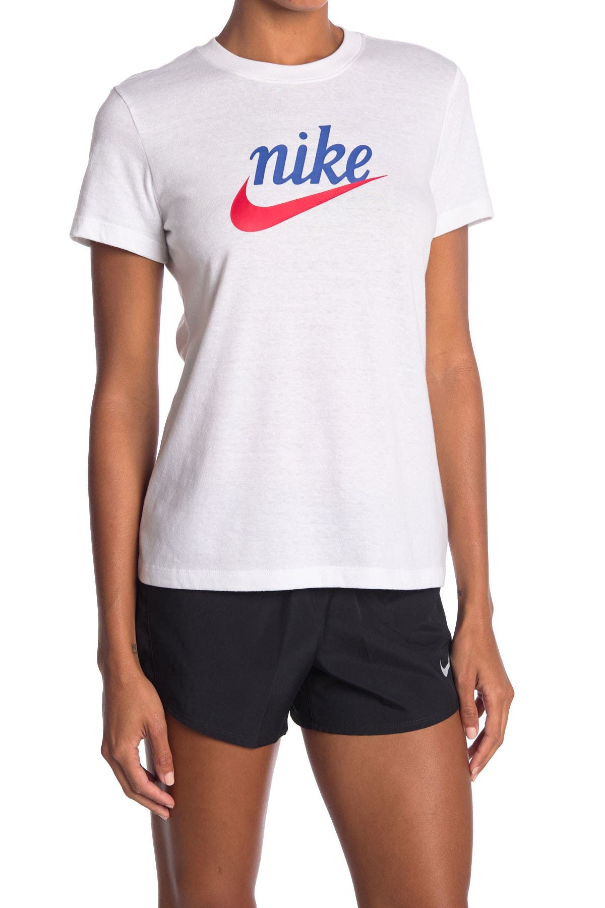 Nike Swoosh Logo Varsity TShirt Nordstrom Rack