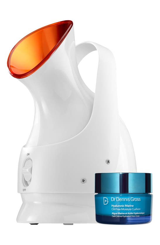Dr. Dennis Gross Skincare Pro Facial Steamer & Hyaluronic Marine Oil