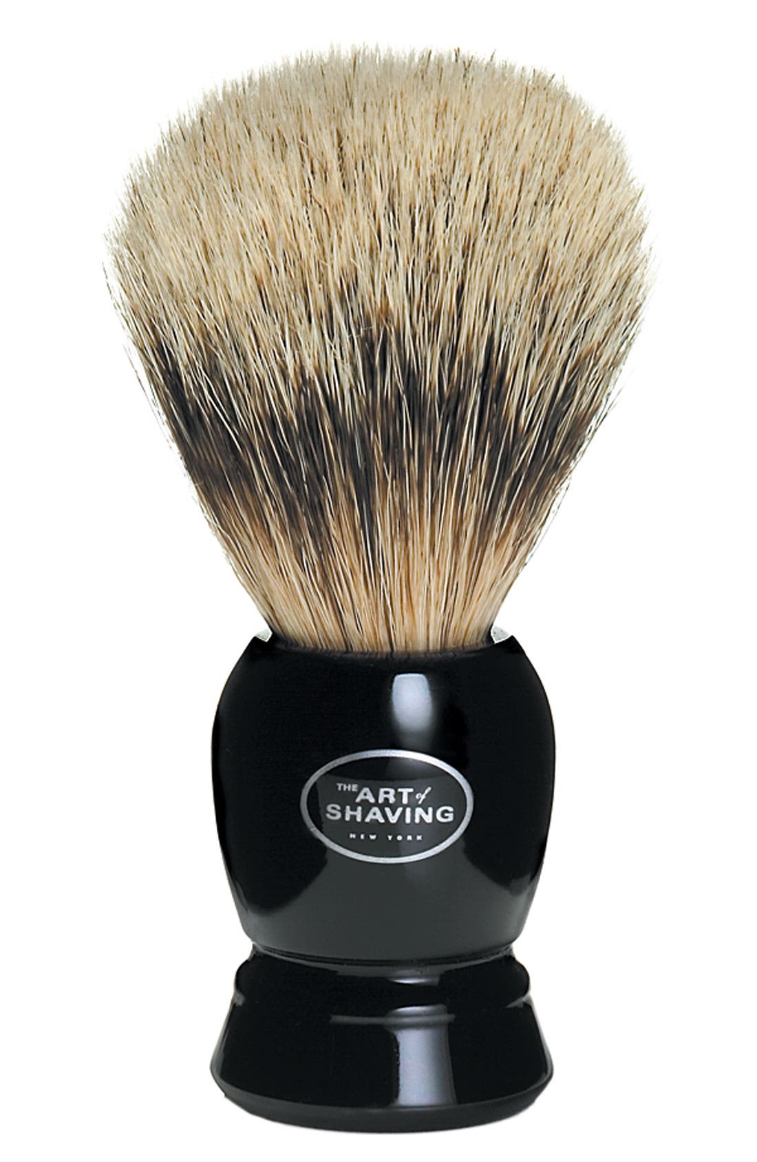 The Art of Shaving® Fine Badger Shaving Brush Black Handle Nordstrom