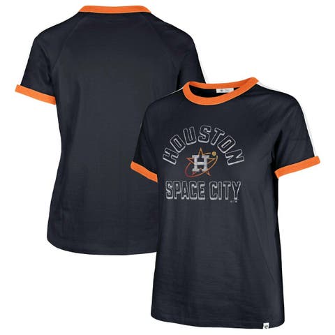 Women's San Francisco Giants '47 Heathered Gray Spring Training Fade V-Neck  T-Shirt