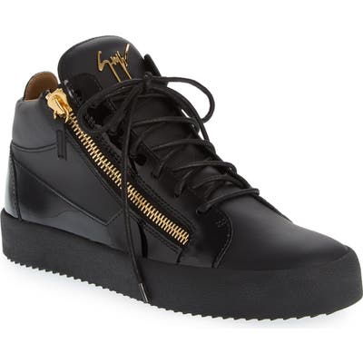 Giuseppe Zanotti Mid Top Sneaker, Black