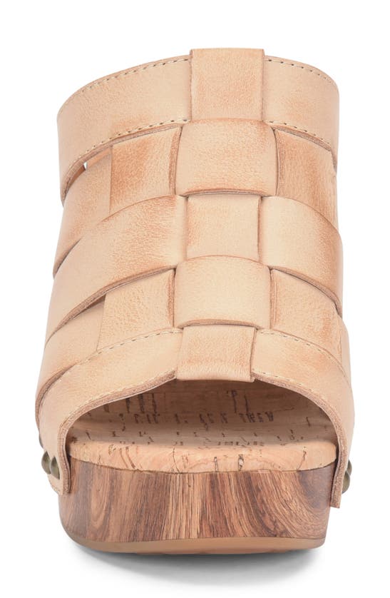 Shop Kork-ease Devan Platform Sandal In Natural F/ G