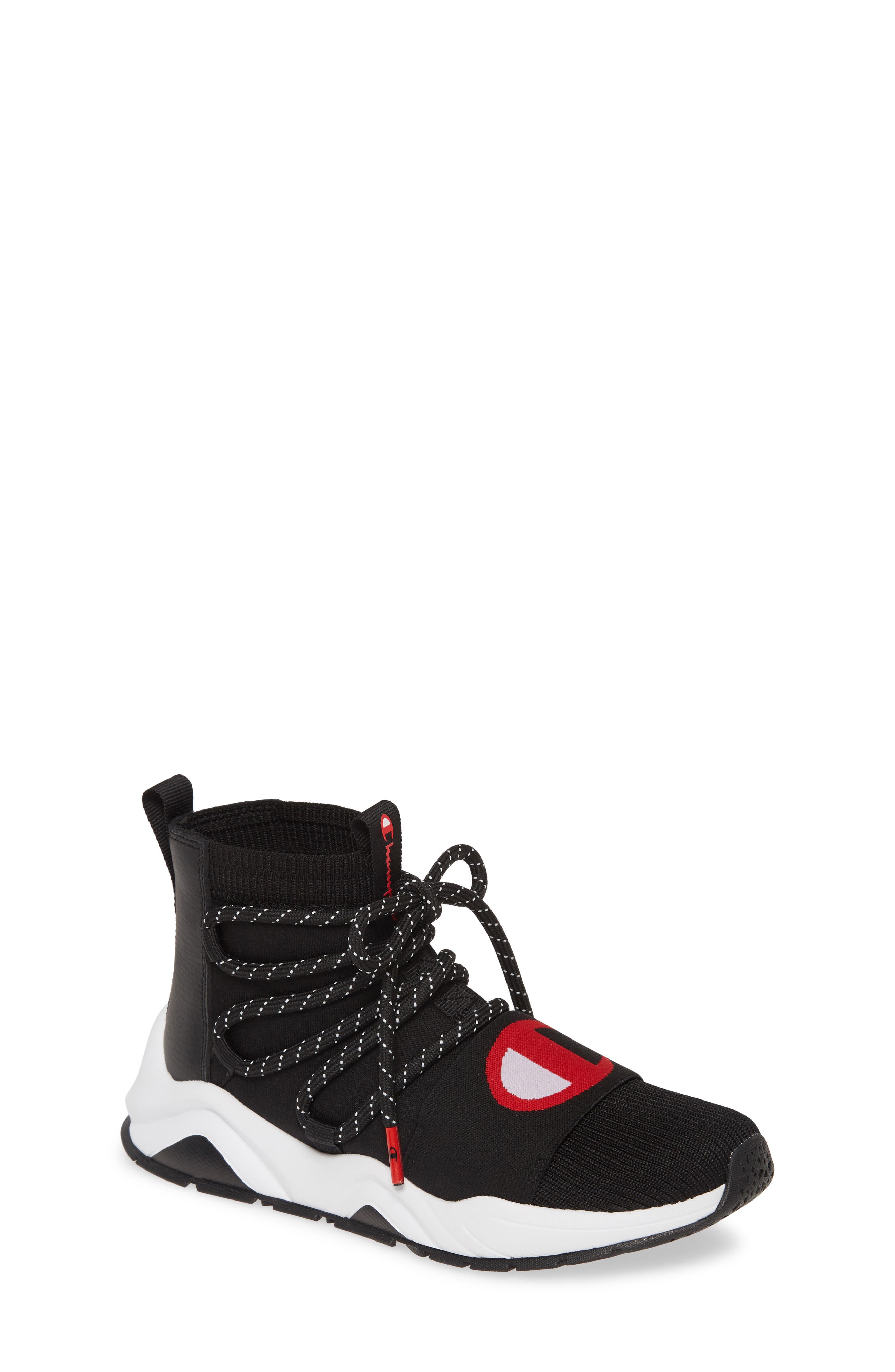 Champion Rally Hype Mid Top Sock Sneaker Big Kid Nordstrom