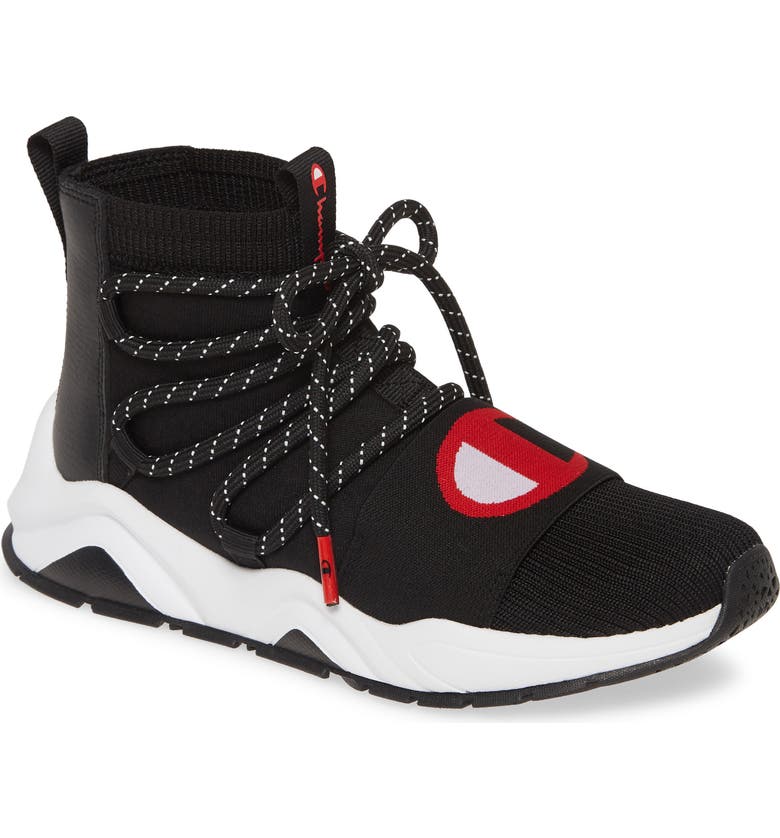 Champion Rally Hype Mid Top Sock Sneaker Big Kid Nordstrom