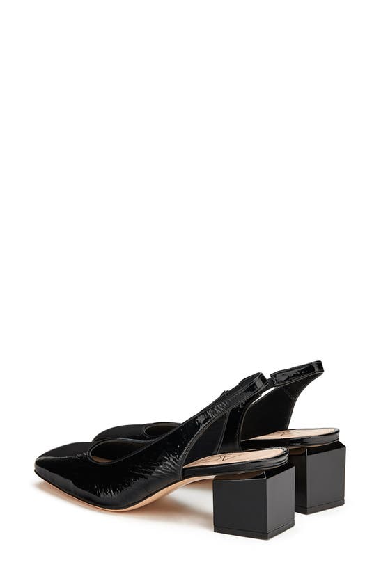 Shop Agl Attilio Giusti Leombruni Angie Block Heel Slingback Pump In Nero