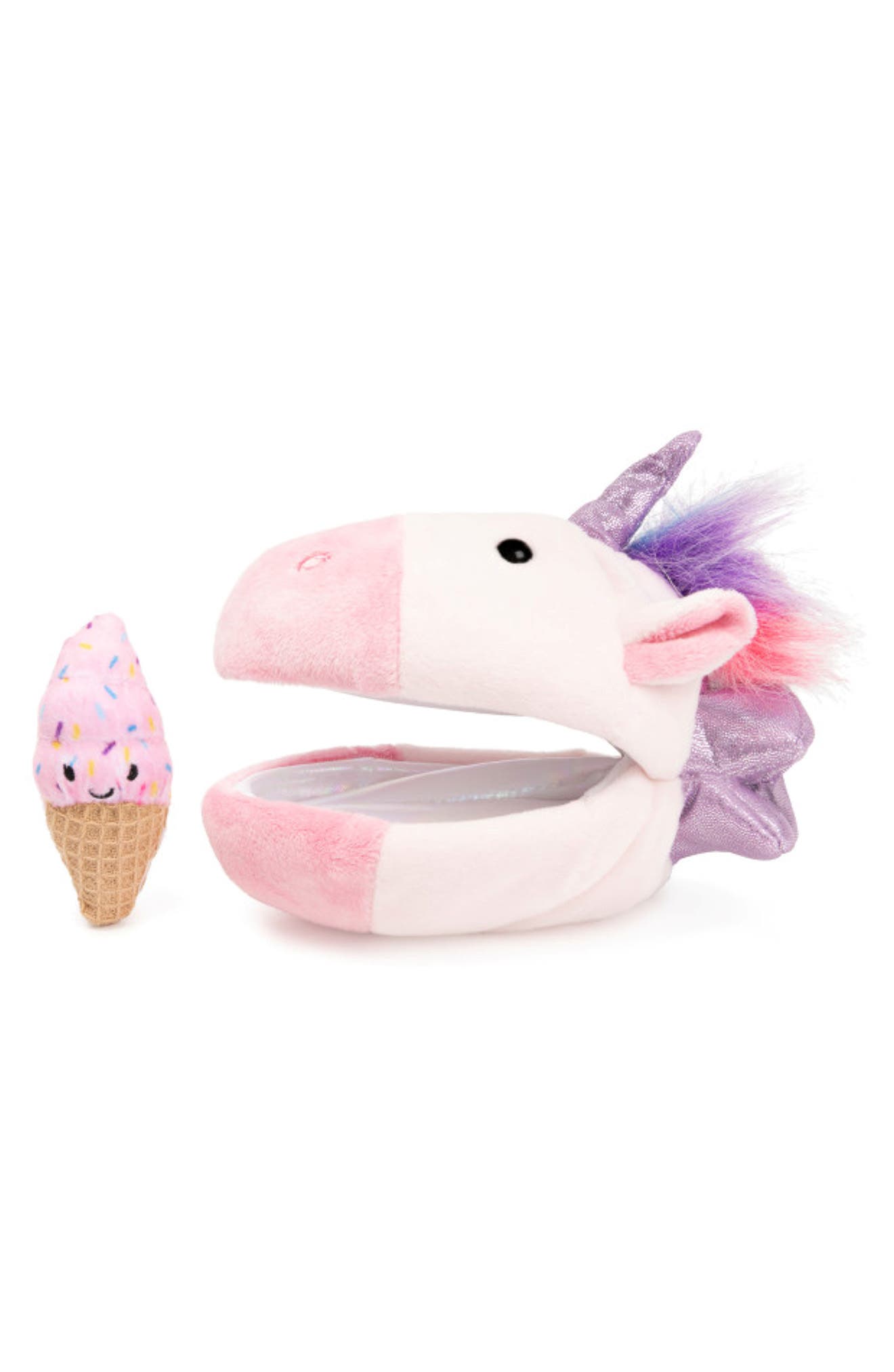 ice cream cone unicorn stuffed animal