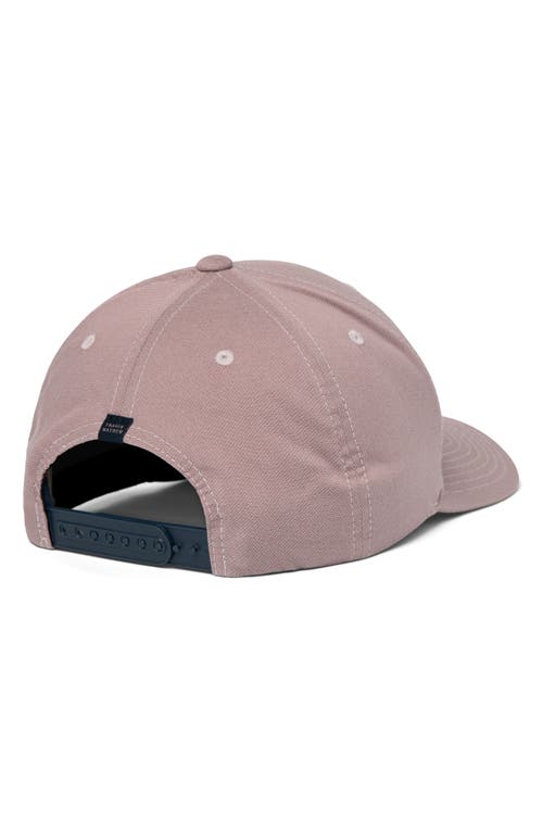 Shop Travismathew Coastal Current Snapback Baseball Cap In Elderberry