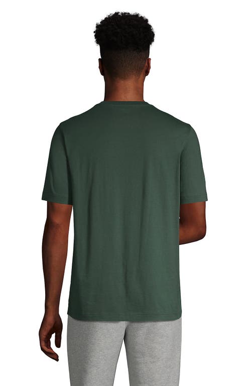 Shop Lands' End Super-t Short Sleeve T-shirt In Deep Woodland Green