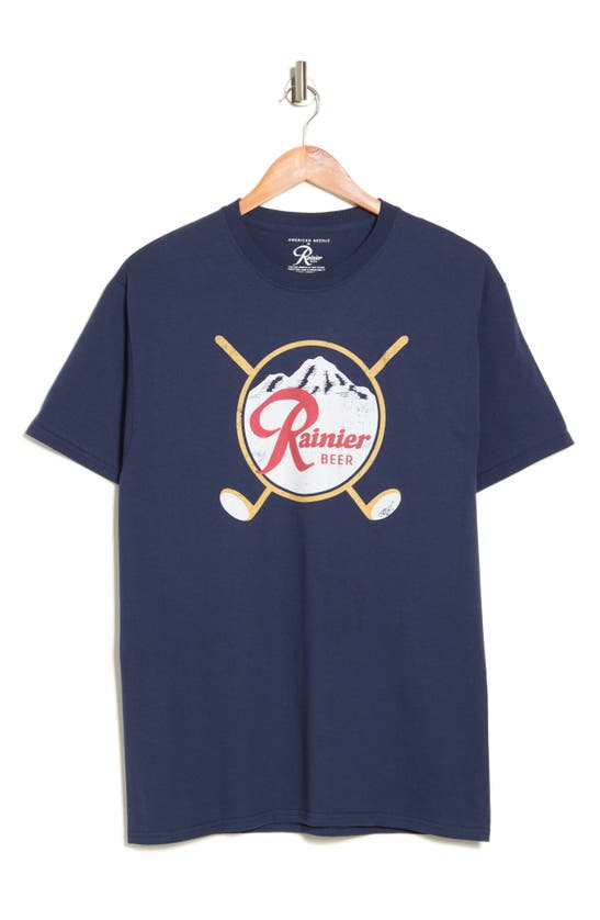American Needle Rainier T-shirt In Navy