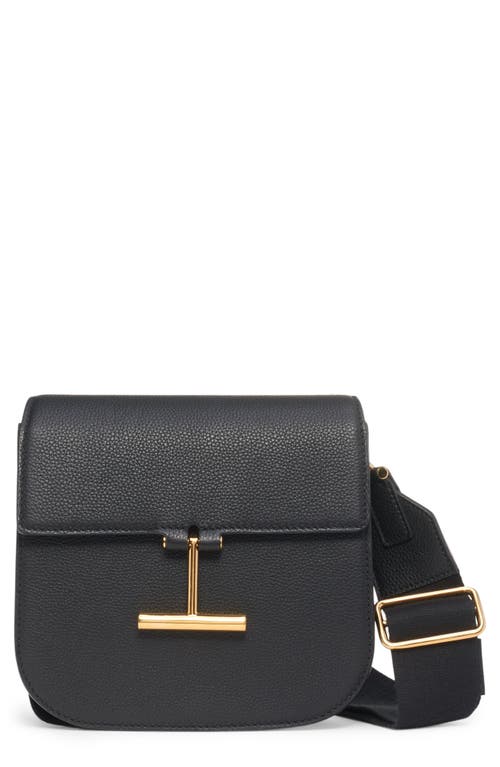 TOM FORD Medium Grained Leather Crossbody Bag in Black at Nordstrom