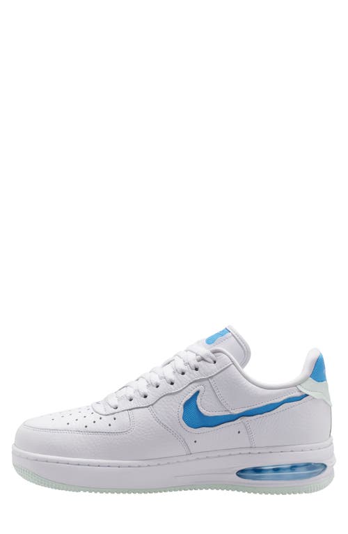 Shop Nike Air Force 1 Low Evo Basketball Sneaker In White/university Blue/white