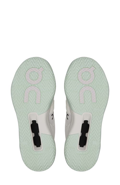 On The Roger Clubhouse Pro Tennis Sneaker In White/lima