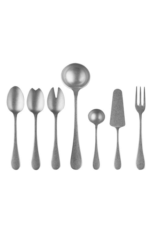 Mepra Vintage 7-Piece Serving Set in Stainless Steel