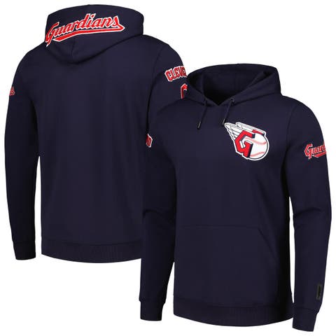 Men's St. Louis Cardinals Pro Standard Navy Stacked Logo Pullover Sweatshirt
