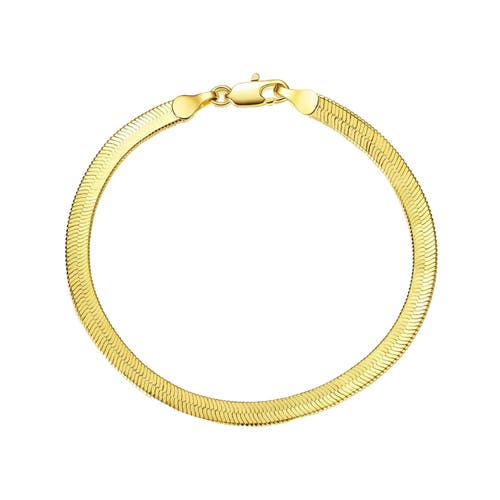 Donatello Gian Sterling Silver Flat Bracelet In Silver