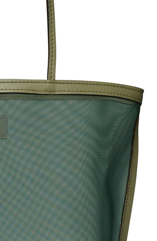 Tory Burch Mesh Tote In Verde