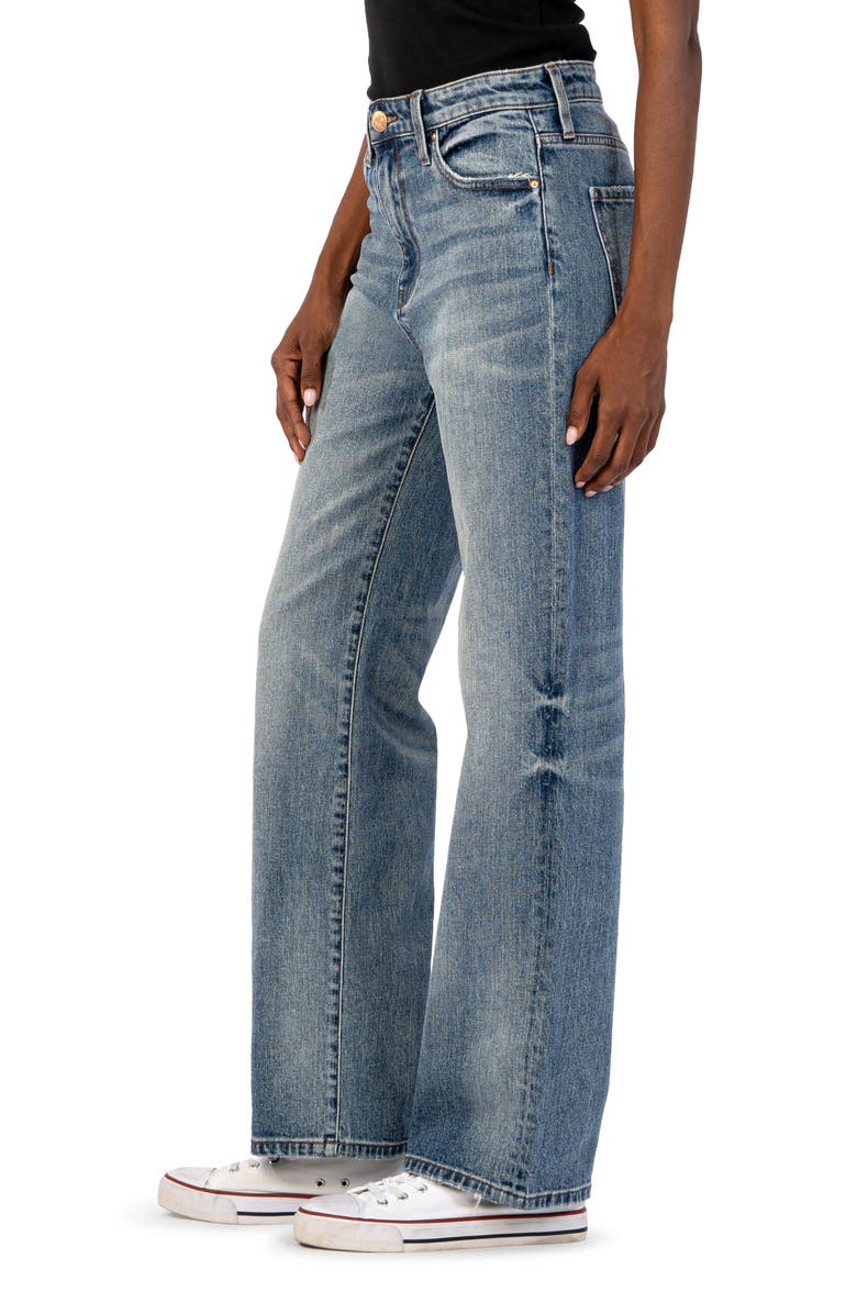 KUT from the Kloth Sienna High Waist Wide Leg Jeans | Nordstrom