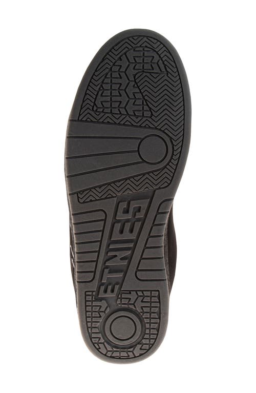 Josmo Etnies Lifestyle Low Top Sneaker In Black