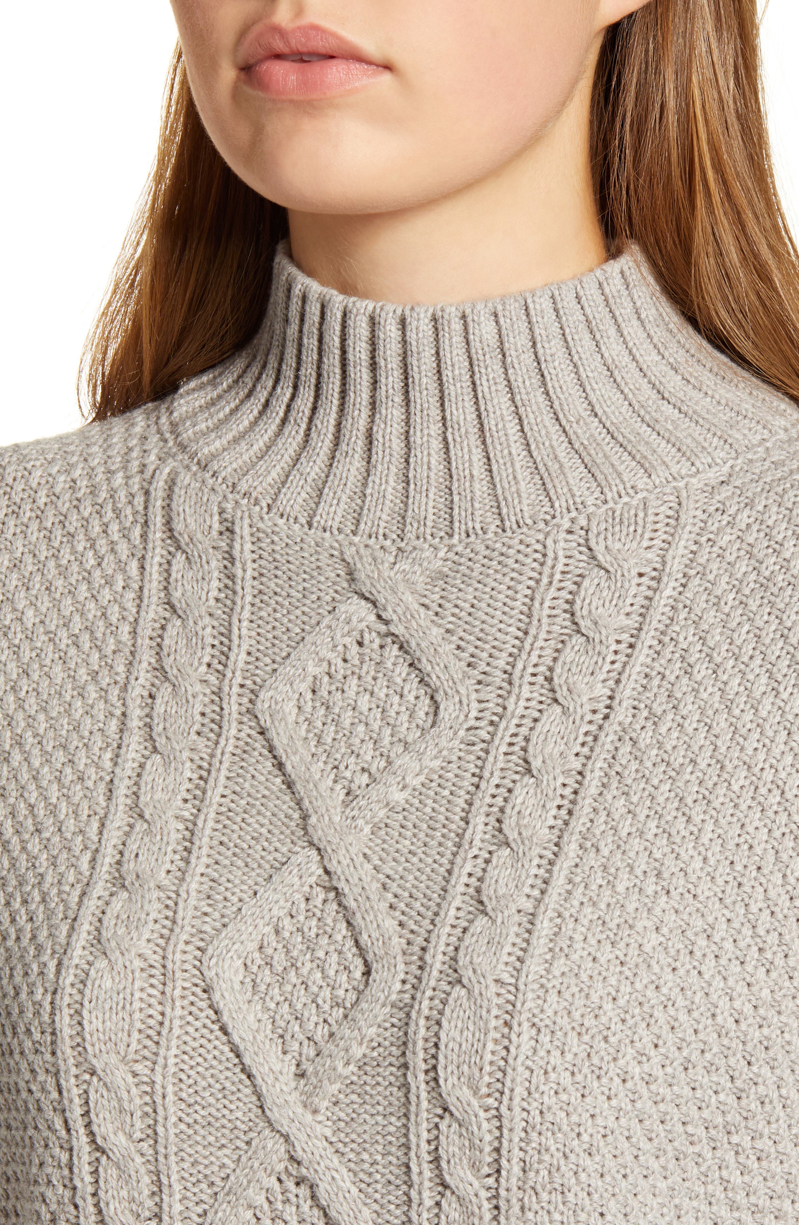 lucky brand cable knit sweater