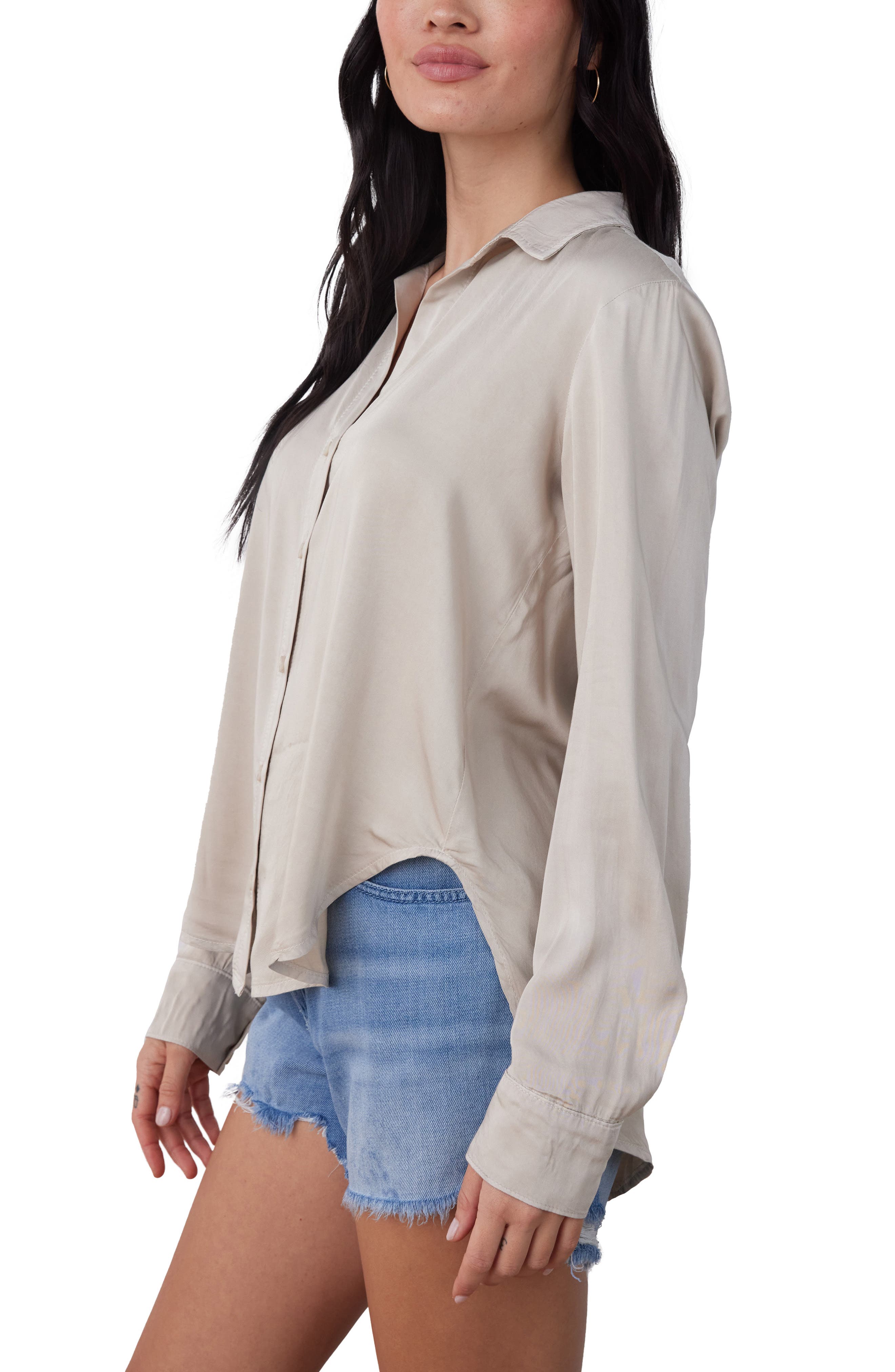 Bella Dahl High-Low Button-Up Shirt | Nordstrom