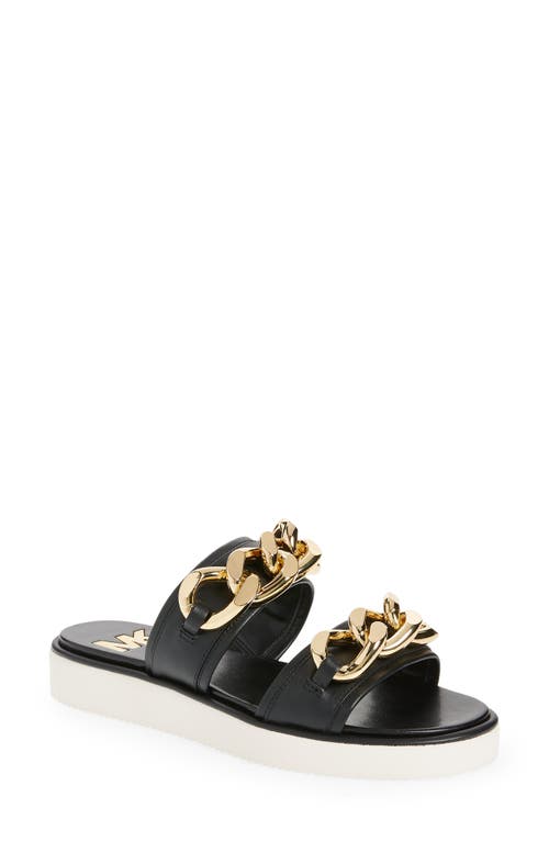 UPC 196108422230 product image for MICHAEL Michael Kors Scarlett Double Chain Sandal in Black at Nordstrom, Size 5. | upcitemdb.com
