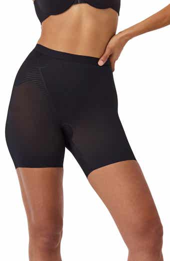 Womens SPANX brown OnCore High-Waist Mid-Thigh Shorts | Harrods #  {CountryCode}