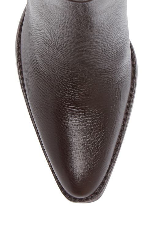Vince Camuto Polleah Womens Zipper Leather Booties In Brown