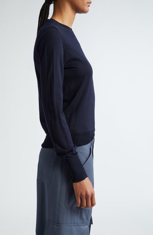 Golden Goose Virgin Wool Sweater In Navy