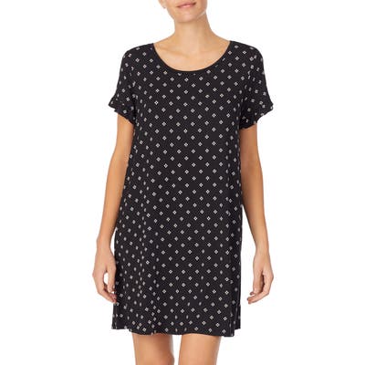 Kate Spade New York Jersey Sleep Shirt, Black